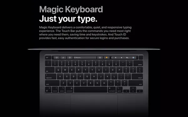 MacBook Pro 13-inch - Apple - Landing design inspiration
