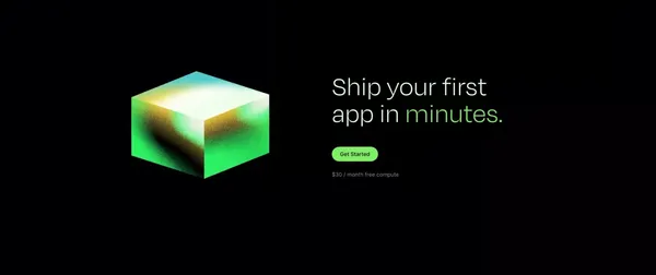 Modal: Serverless cloud infrastructure for AI, ML, and data - Landing design inspiration