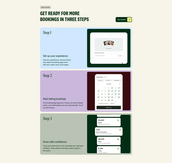 Understory - Powering Experience Makers - Landing design inspiration