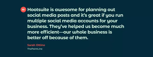 Social Media Marketing and Management Dashboard  - Hootsuite - Landing design inspiration