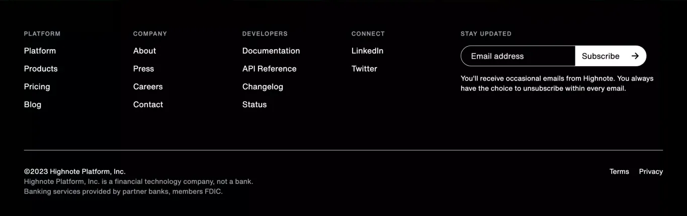 Footer