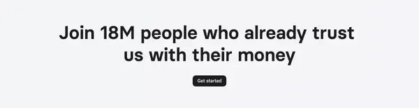 Revolut – One app, all things money - Landing design inspiration