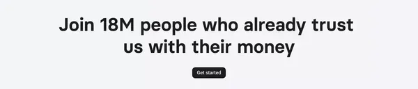 Revolut – One app, all things money - Landing design inspiration