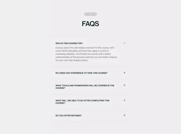 Intro to Web Design - Landing design inspiration