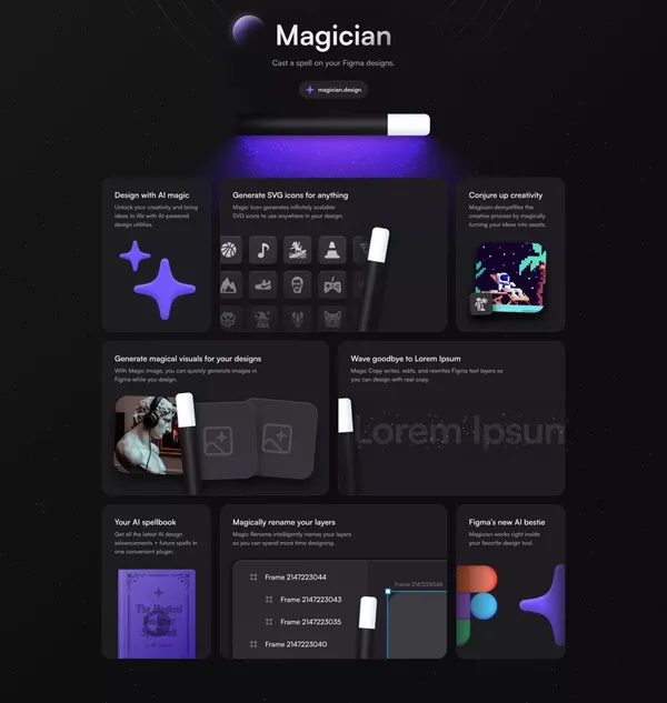 Diagram · Design tools from the future. - Landing design inspiration