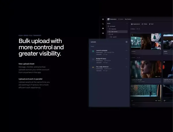 Frame.io | Introducing Frame.io Version 4 - Landing design inspiration