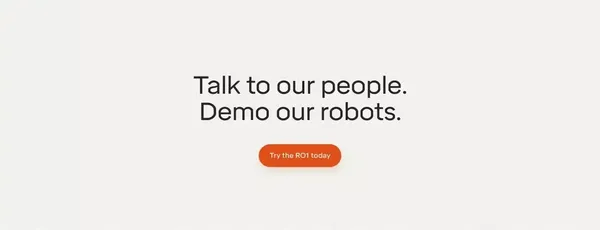 Standard Bots - Landing design inspiration
