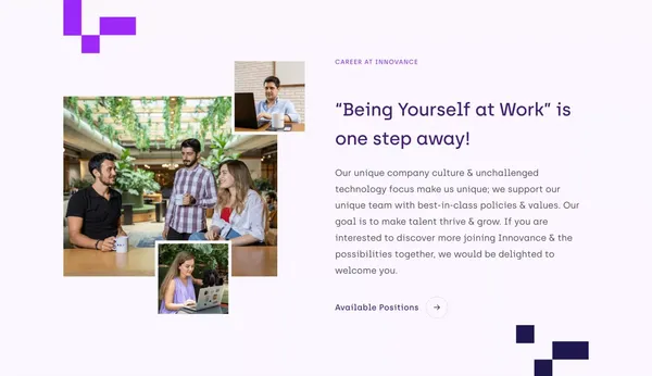 Homepage - Innovance - Landing design inspiration