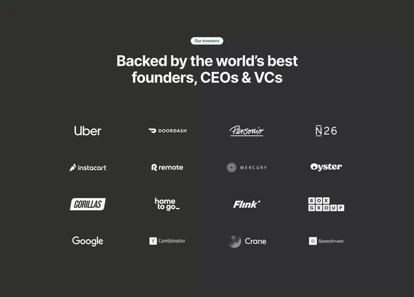 Gigs - Connectivity for your customers - Landing design inspiration