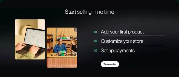 Shopify - Landing design inspiration