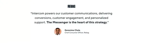 Intercom: The best of automation and human customer service - Landing design inspiration