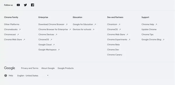 Google Chrome - The Fast & Secure Web Browser Built to be Yours - Landing design inspiration