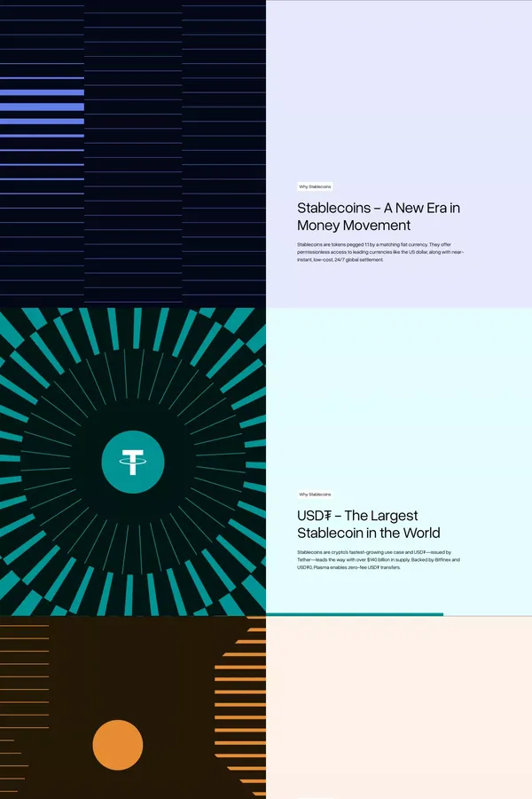 Plasma - Landing design inspiration