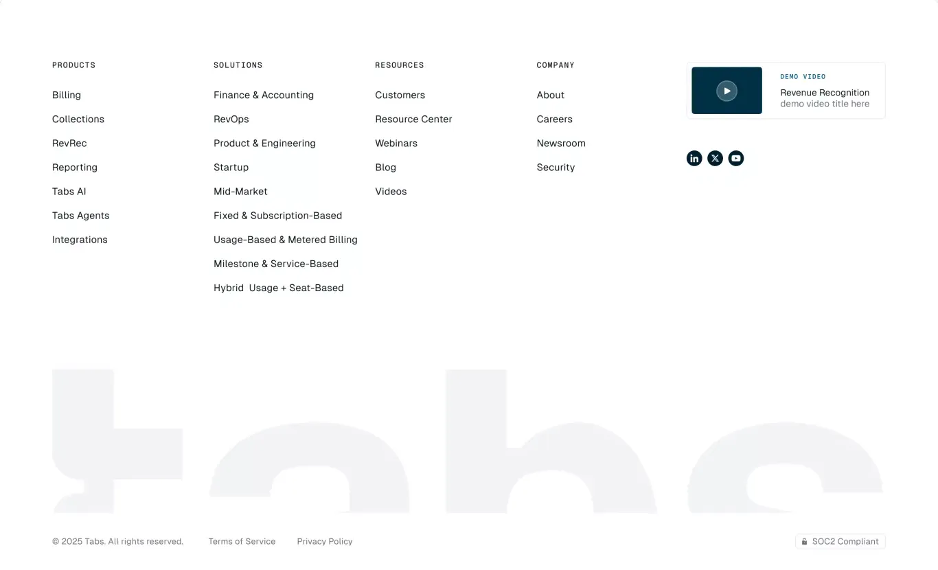Footer