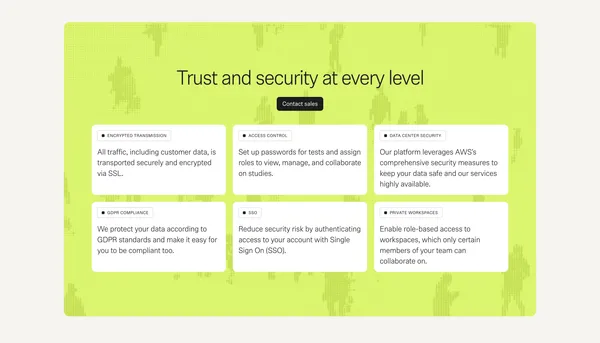 Maze | User Research and Testing Platform - Landing design inspiration