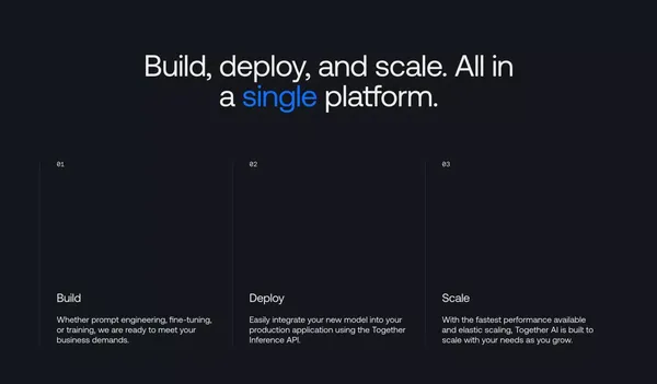 Together AI - Landing design inspiration