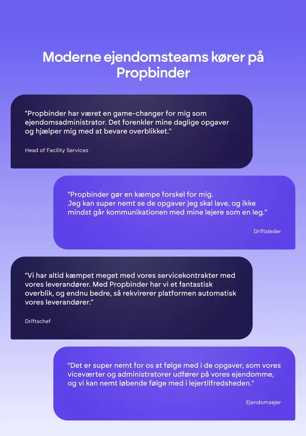 Propbinder - Den moderne ejendomsplatform - Landing design inspiration