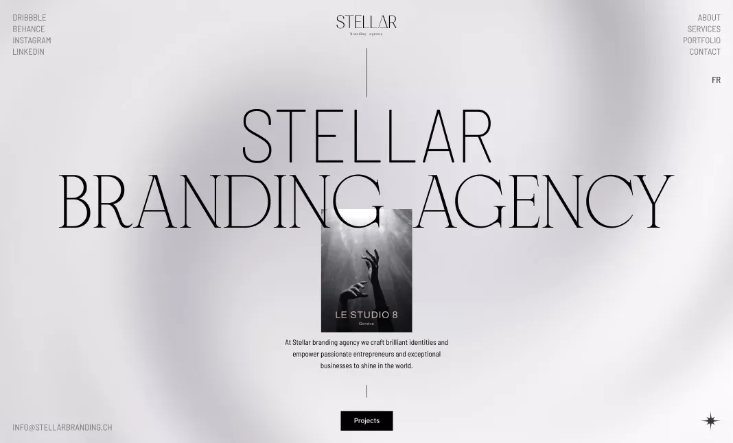 STELLAR | branding agency - Portfolio design