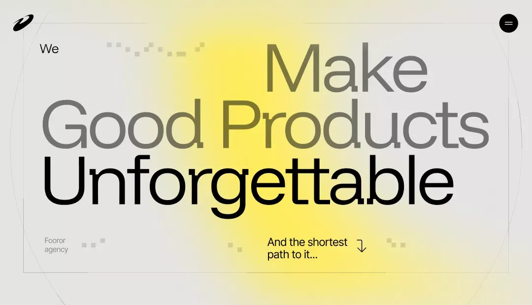 Fooror — We Make Good Products Unforgettable. - Landing design
