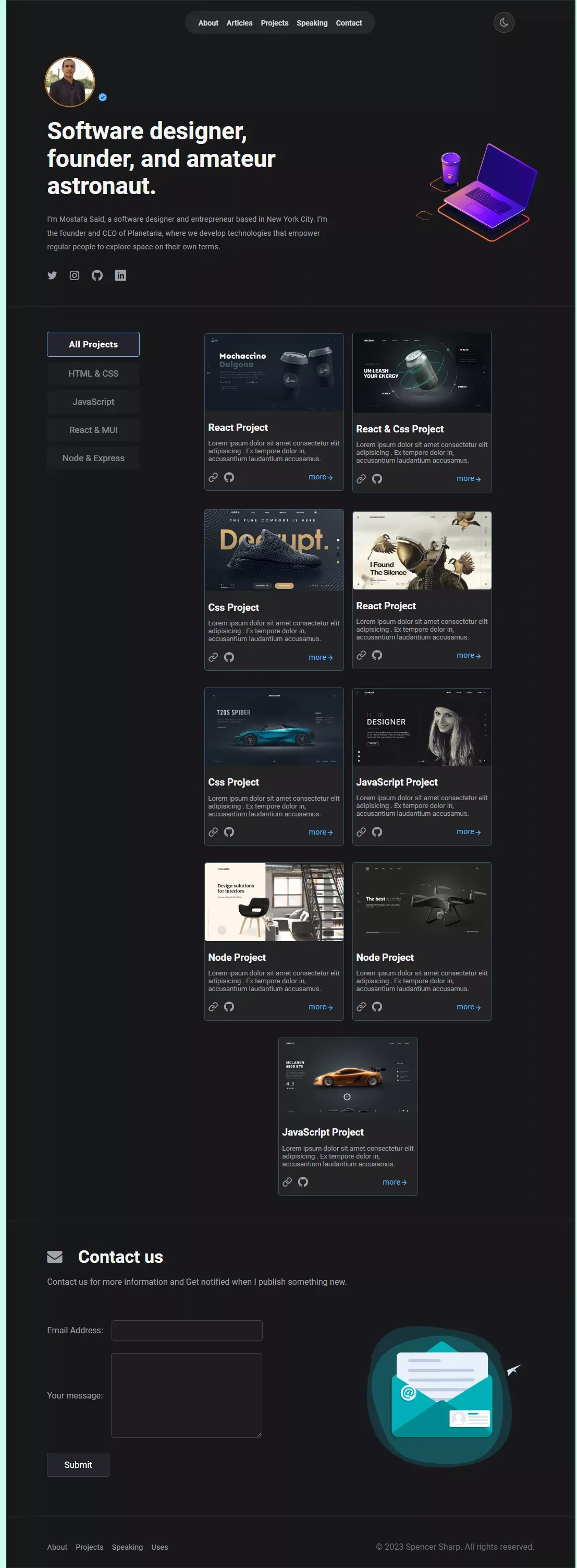 M.Said Portfolio - Portfolio design