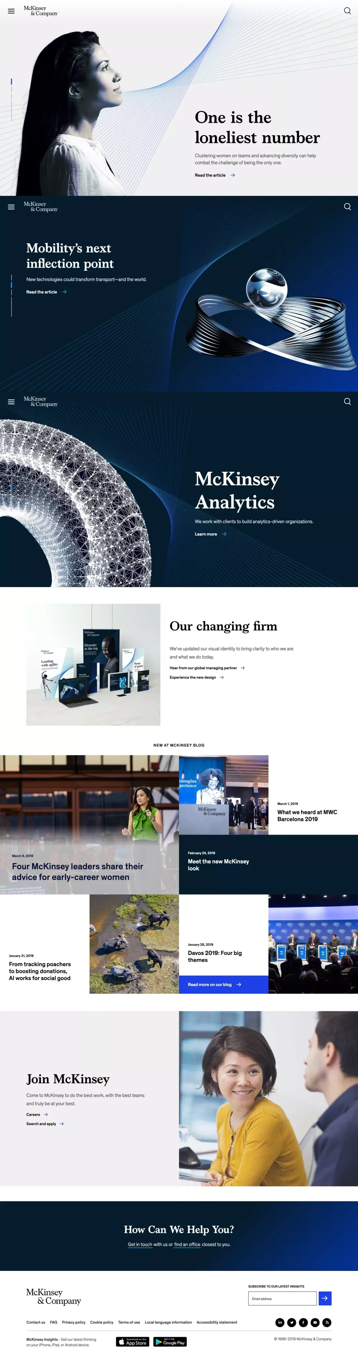	McKinsey & Company | Global management consulting - Other design