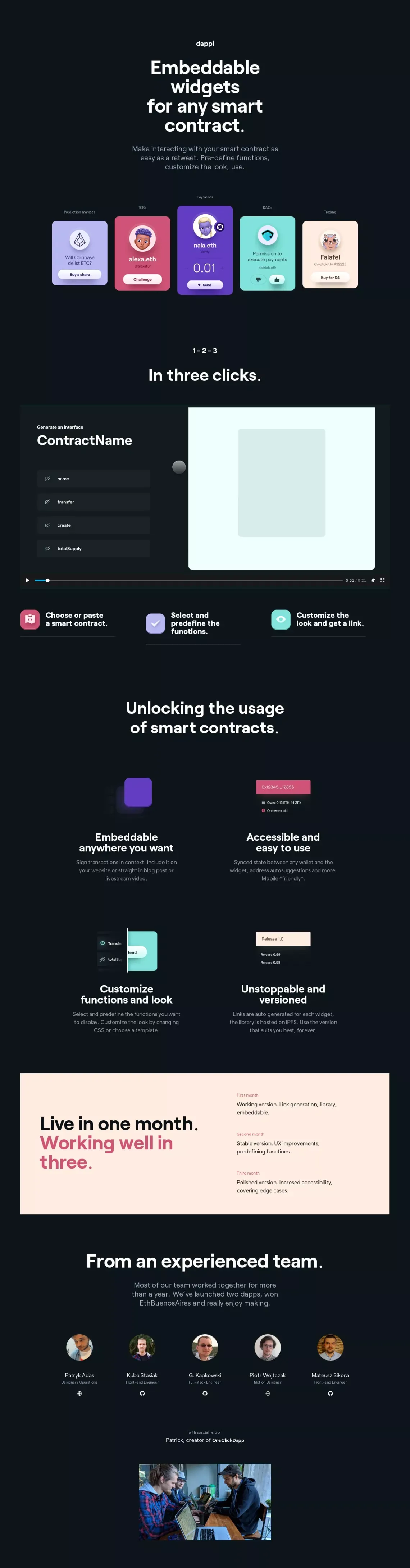 Dappi - Instant Dapp Creation - Other design