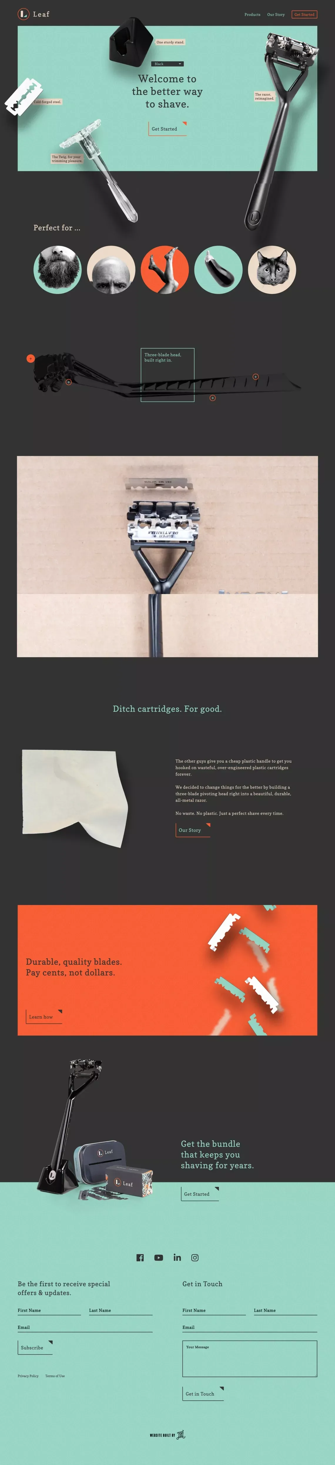 Home - Leaf Shave - Other design