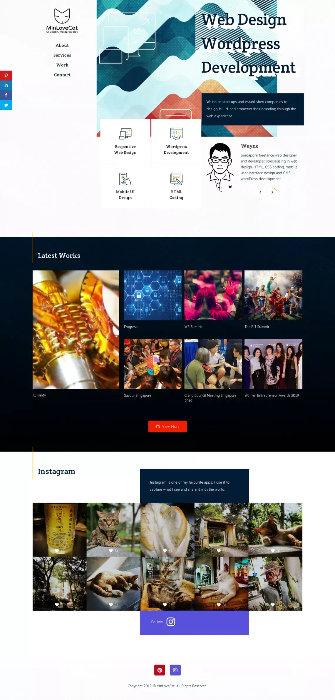 Web Design, UI Freelance Design, Wordpress Development - website design