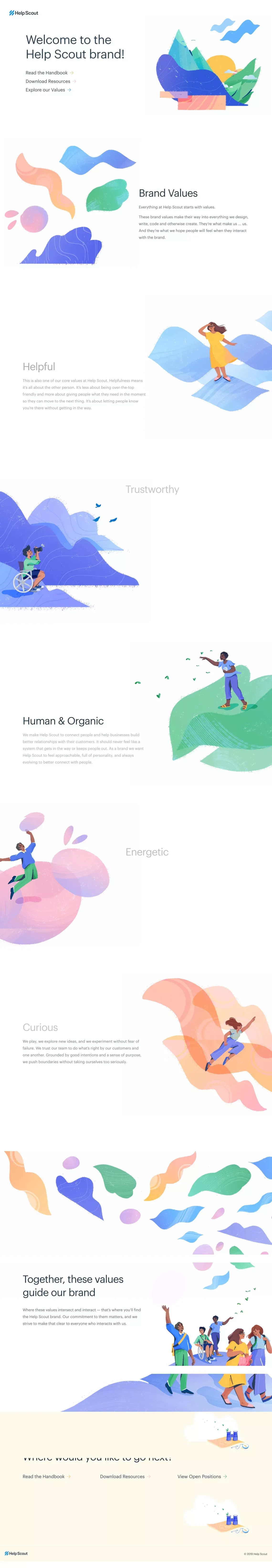 Introduction | Help Scout Brand Guidelines - Other design