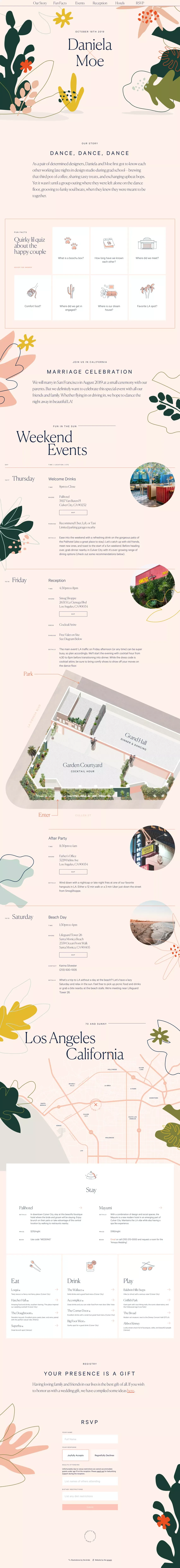 Daniela Covarrubias and Moe Amaya — Los Angeles Wedding - Other design