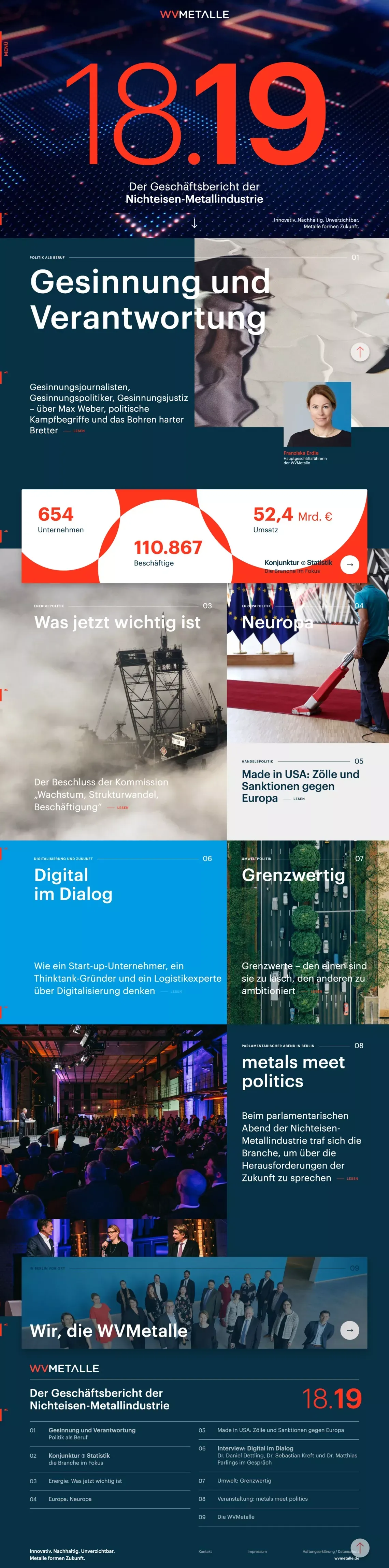 Geschäftsbericht | WVMetalle - Other design