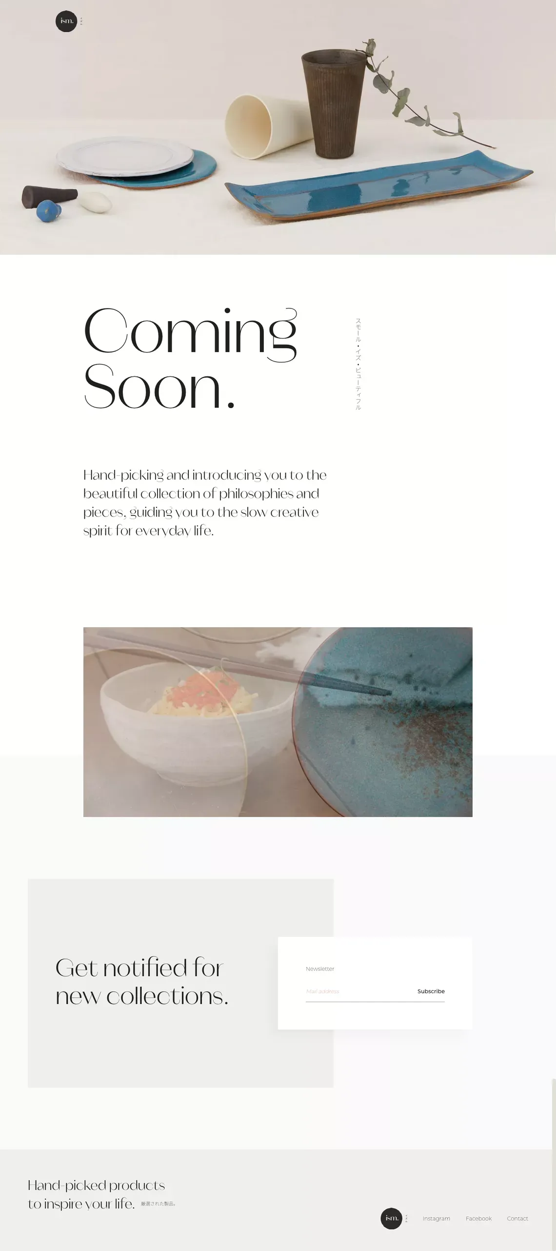 Ism Crafts - Ecommerce design