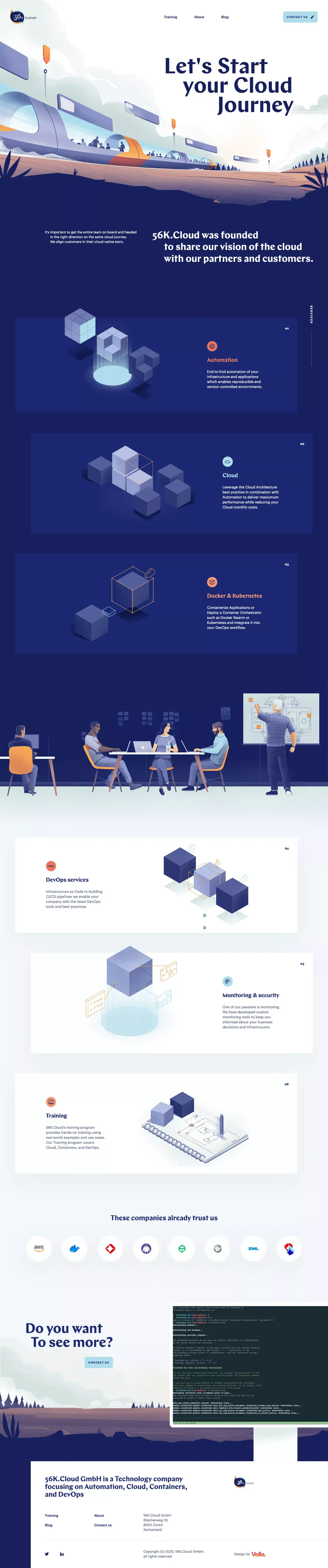 56k - Portfolio design