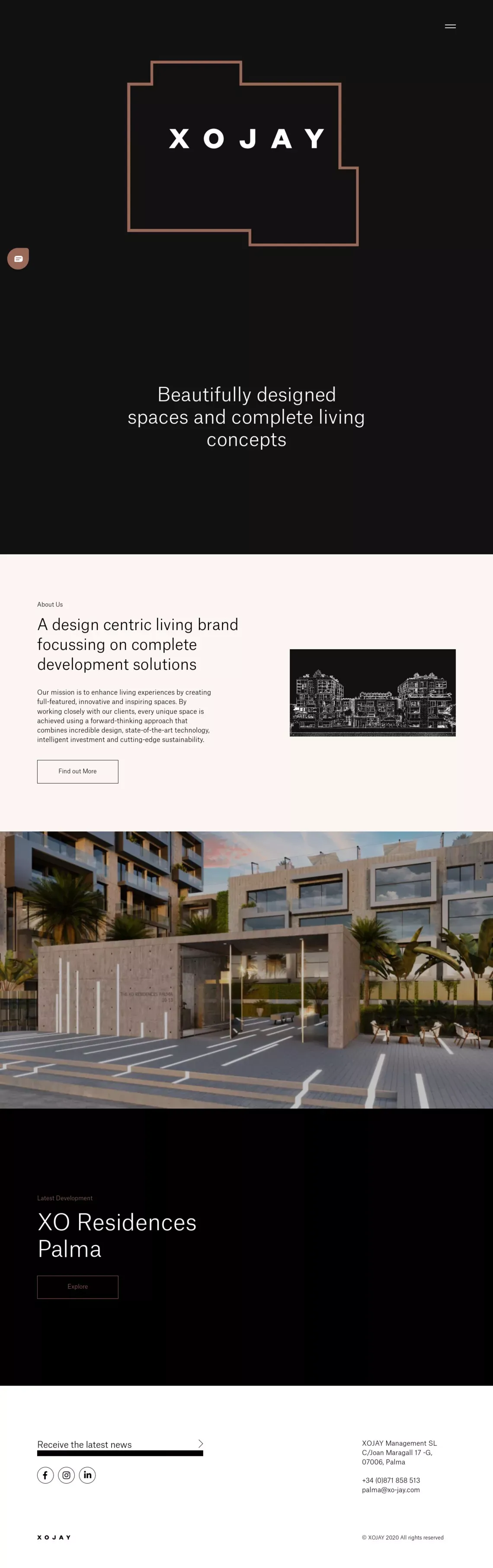 XOJAY — Beautifully Designed Spaces & Complete Living Concepts - Portfolio design
