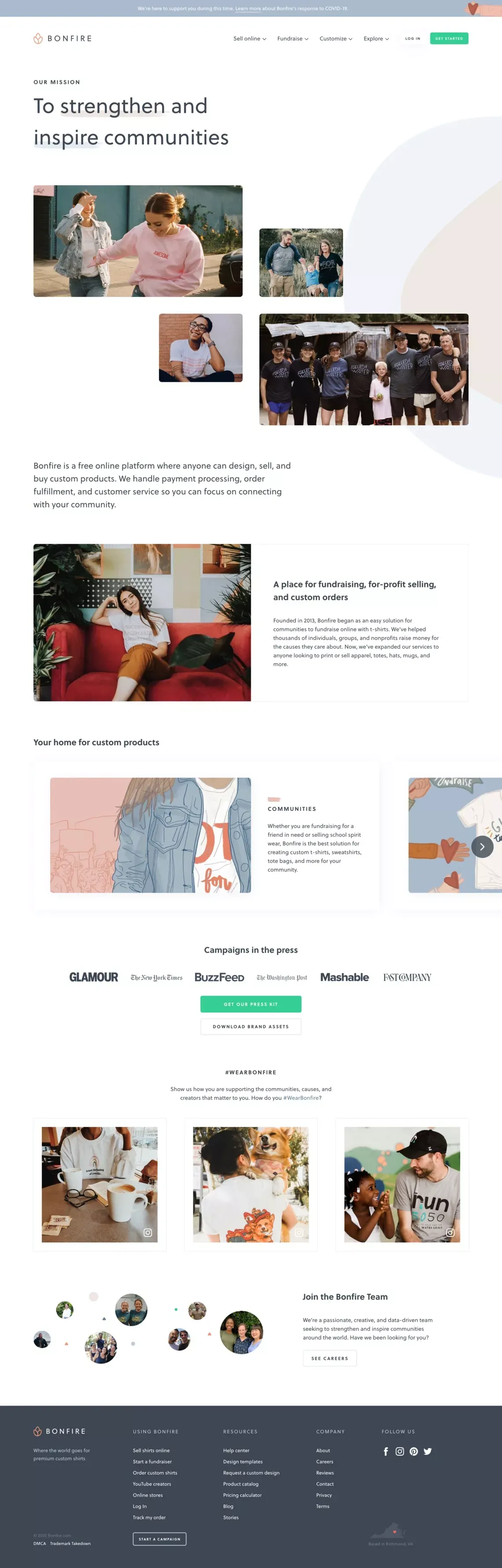 Bonfire - Design & Sell Custom Shirts Online - Other design