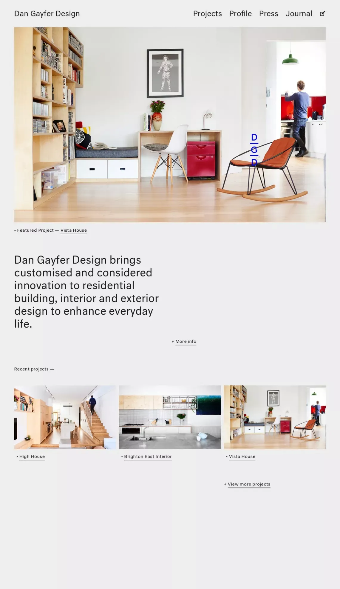 Dan Gayfer Design - Portfolio design