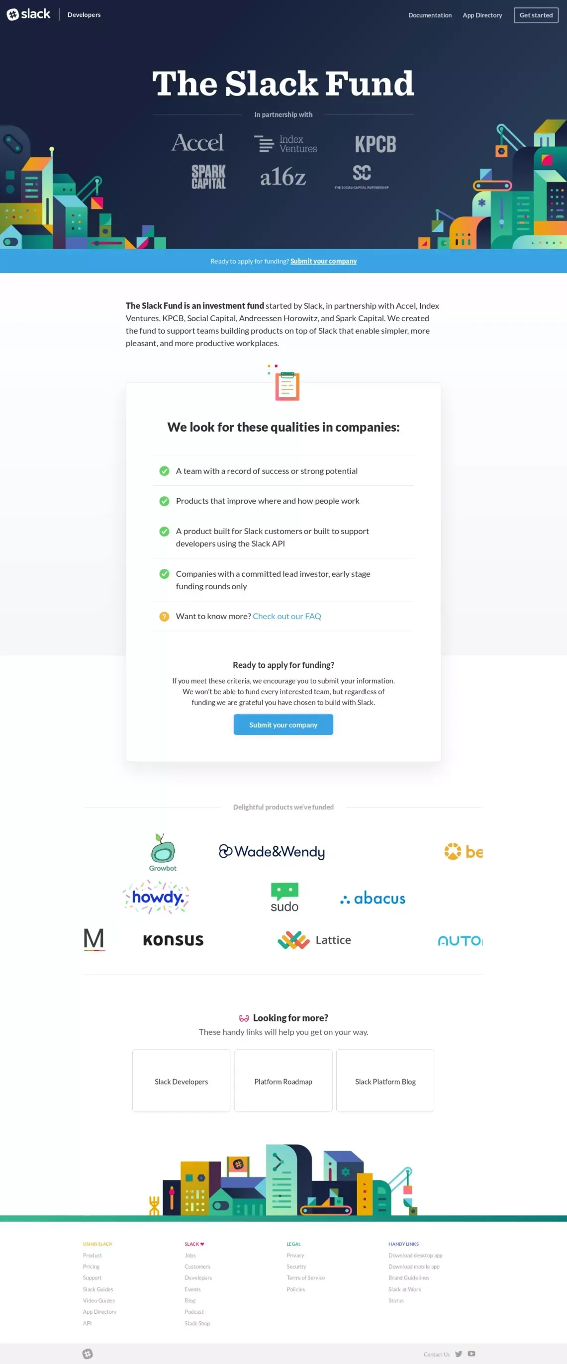 Slack Fund - Other design