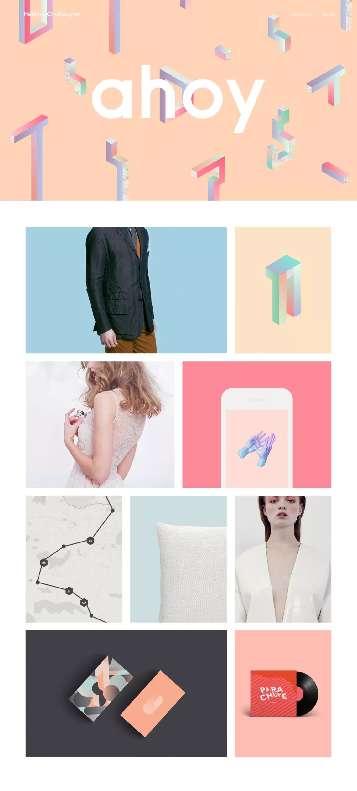 Helene Chataigner - Portfolio design