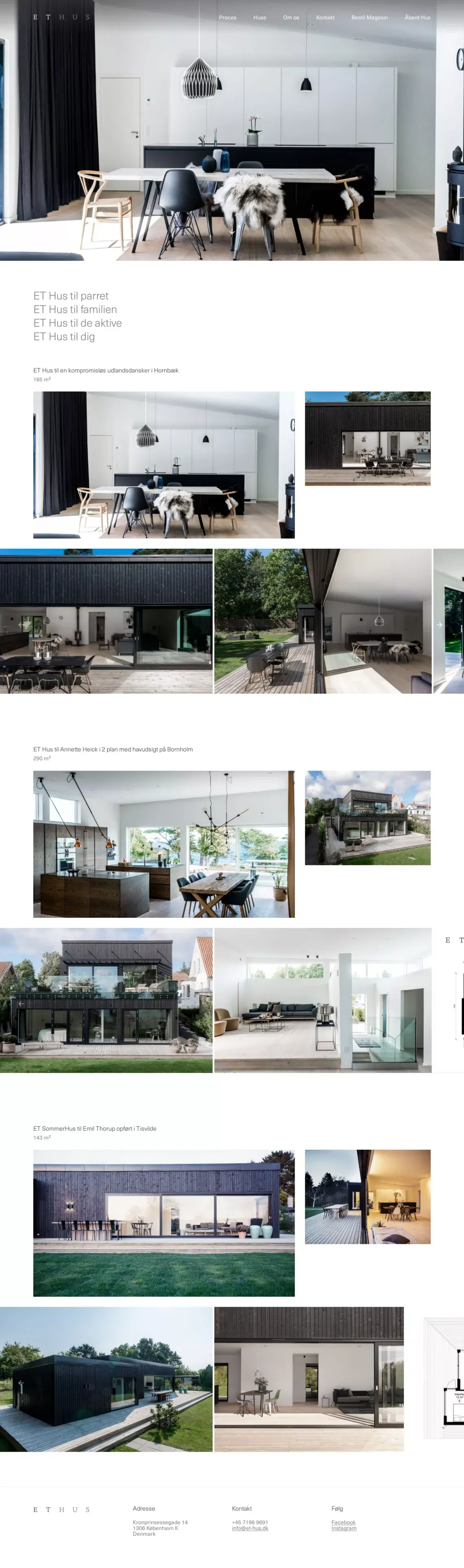 - ET HUS - Portfolio design