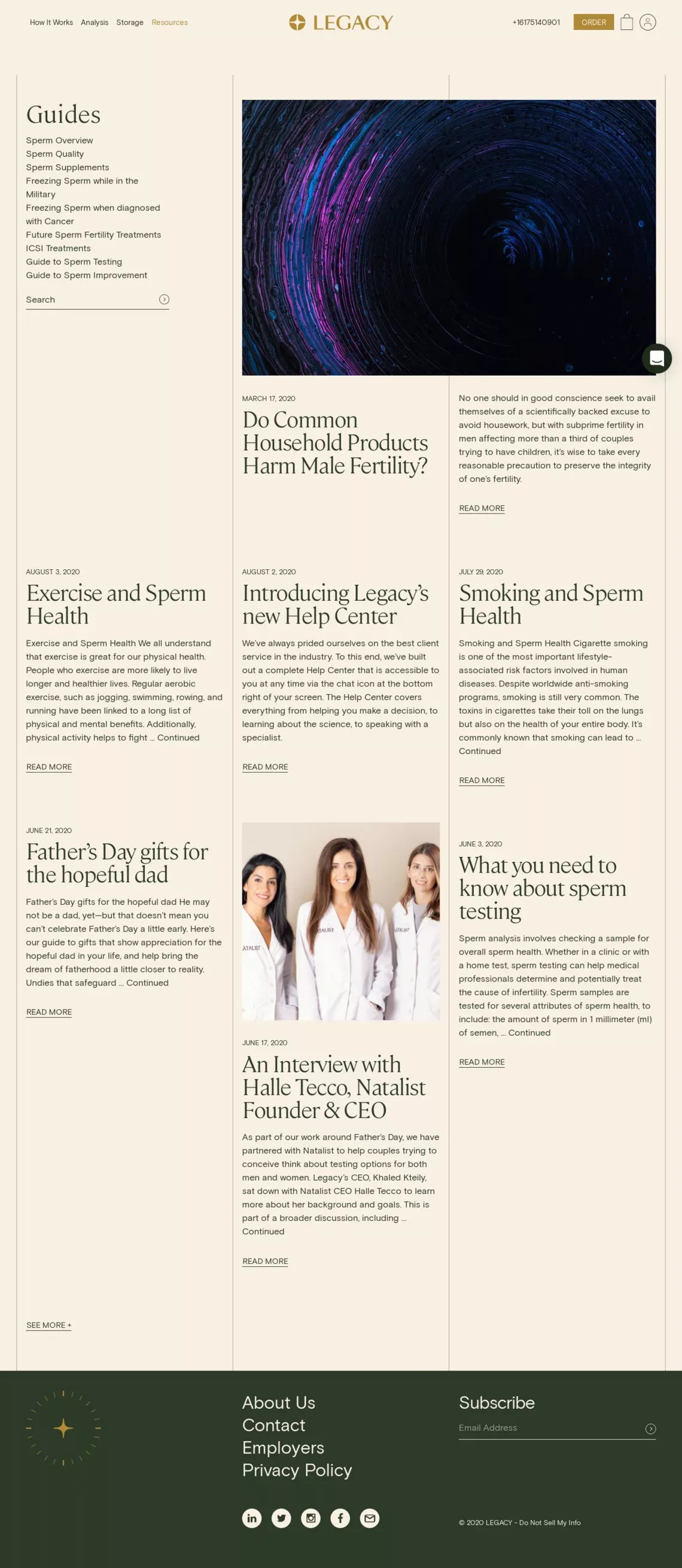 Resources Archive | Legacy - Blog design