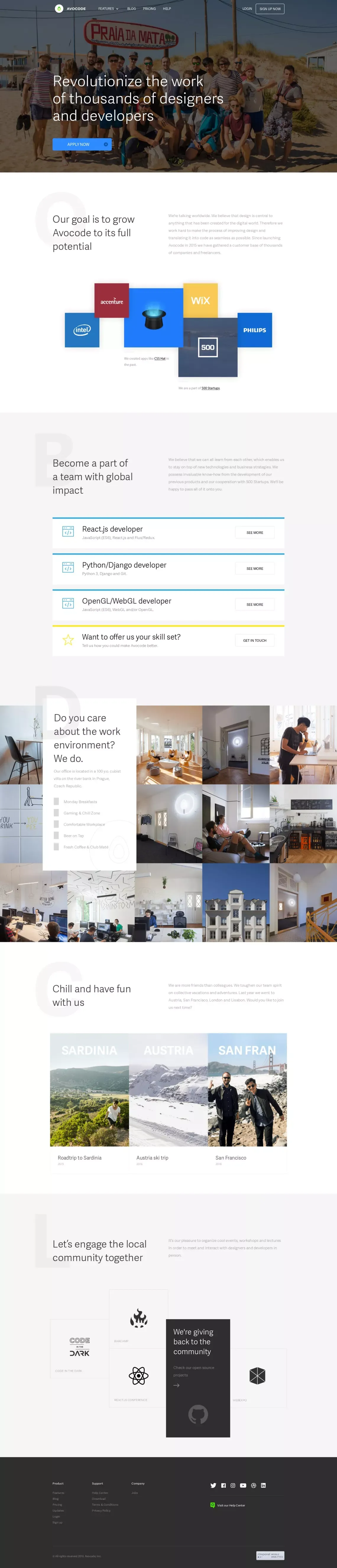 Jobs Avocode - Become a part of a team with a global impact - Other design