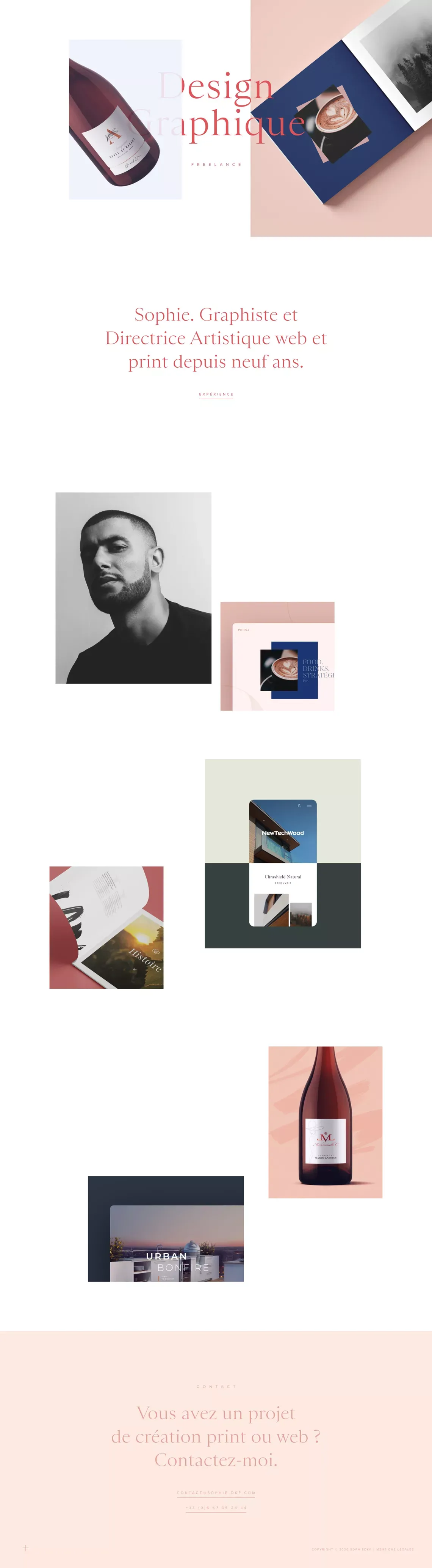 Accueil | Sophie Doukhopelnikoff / Graphiste Freelance - Puy de Dôme - Portfolio design