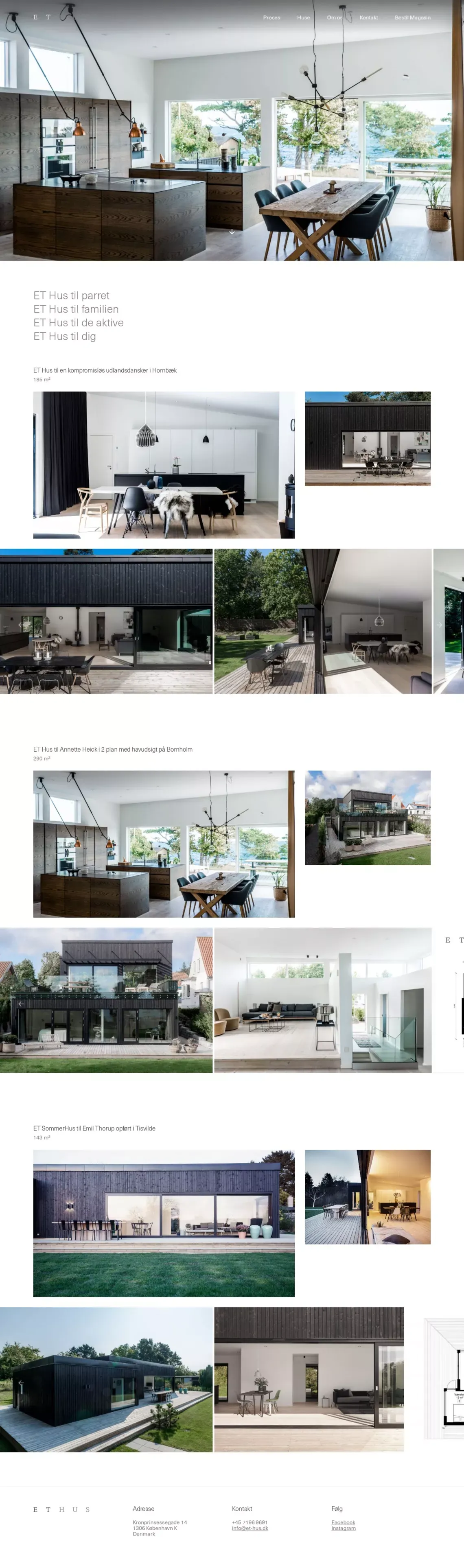 - ET HUS - Portfolio design