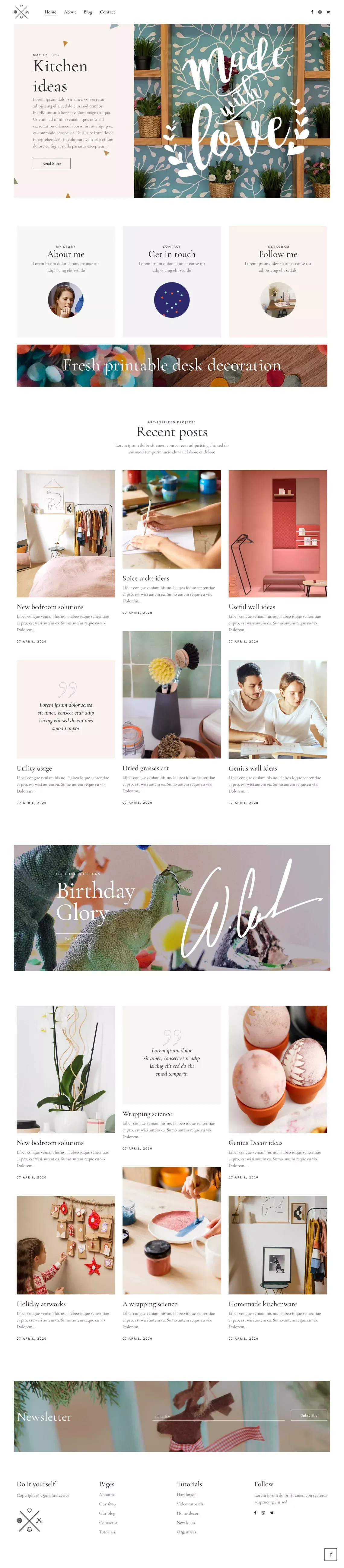 Bridge - Creative Multipurpose WordPress Theme | ThemeForest - Template design