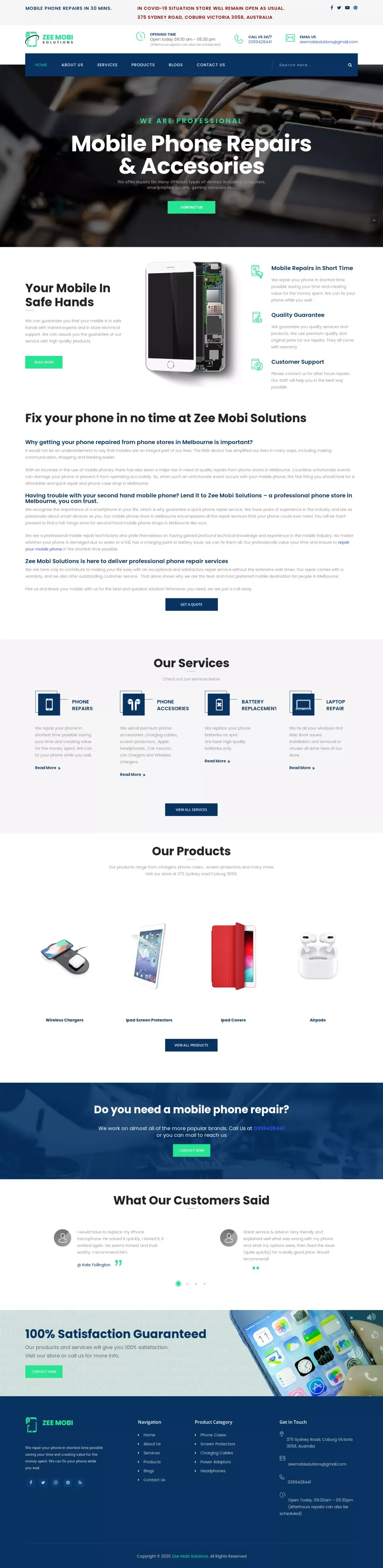 Phone Stores Melbourne | Second Hand Mobile Phone Shops Melbourne - website design