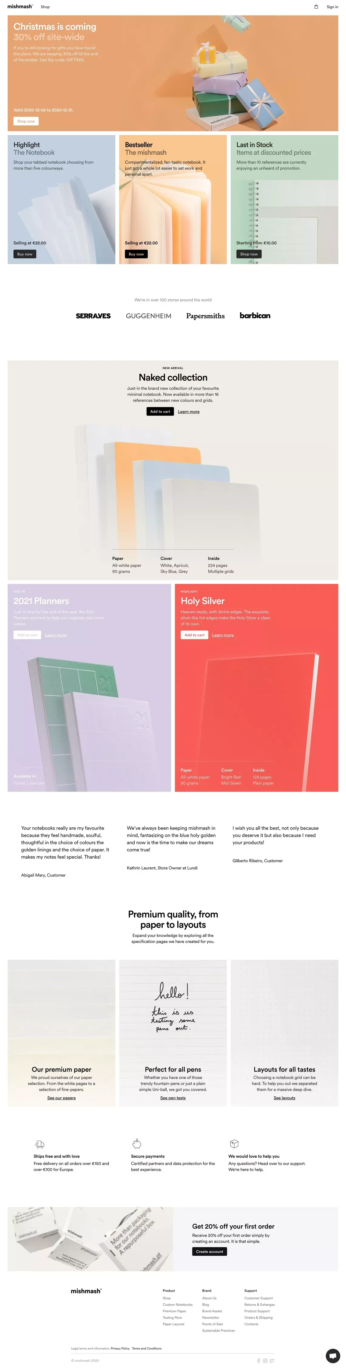 mishmash® — Everyday tools - Ecommerce design