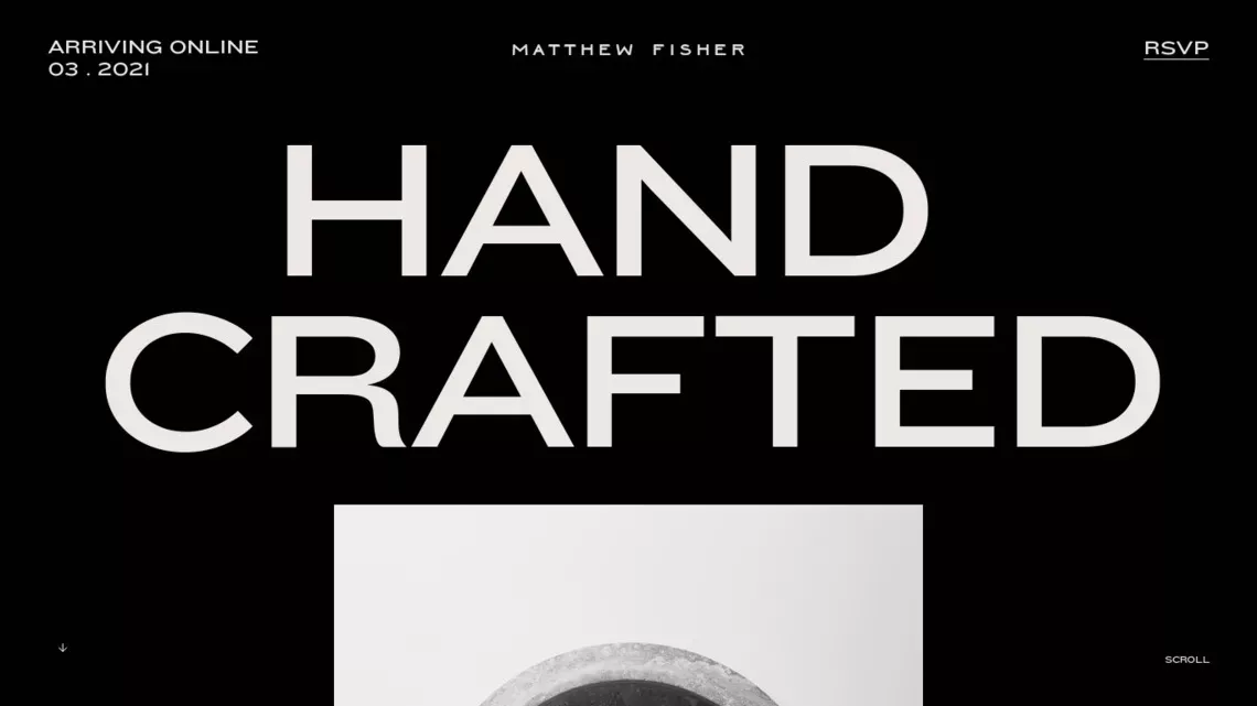Matthew Fisher - website design