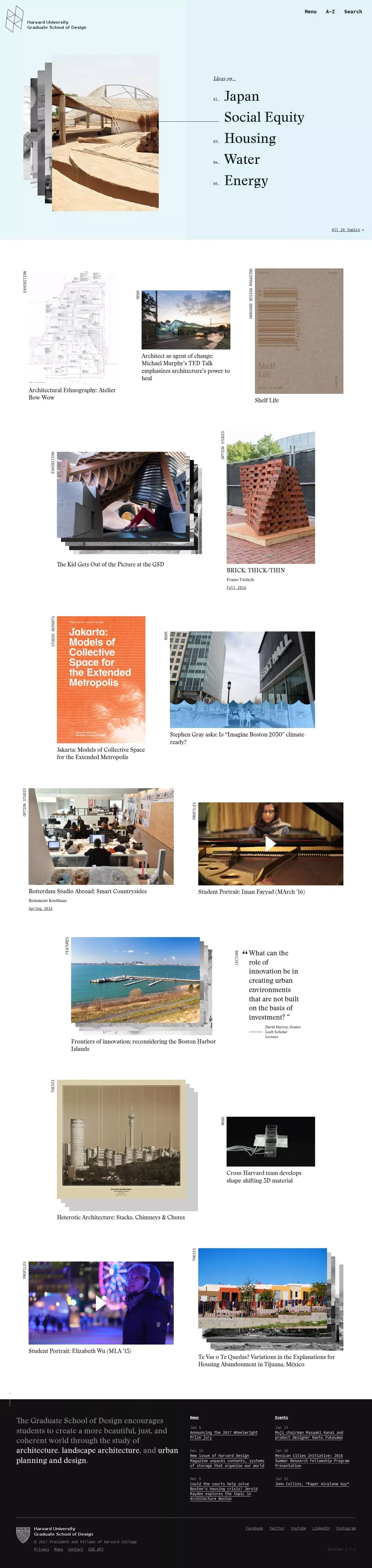 Harvard Graduate School of Design - Other design