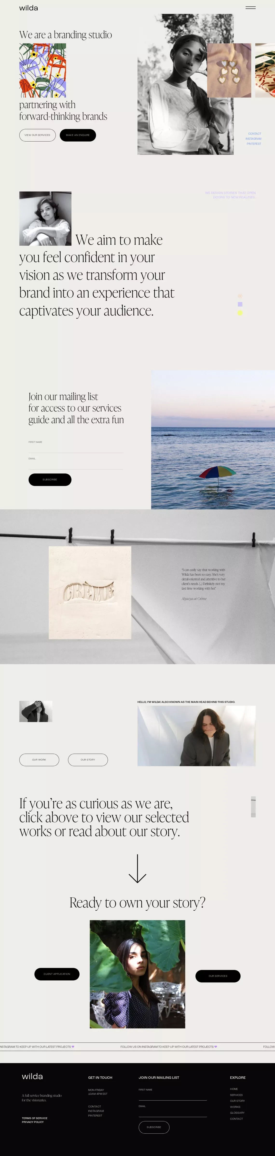 Home - Portfolio design