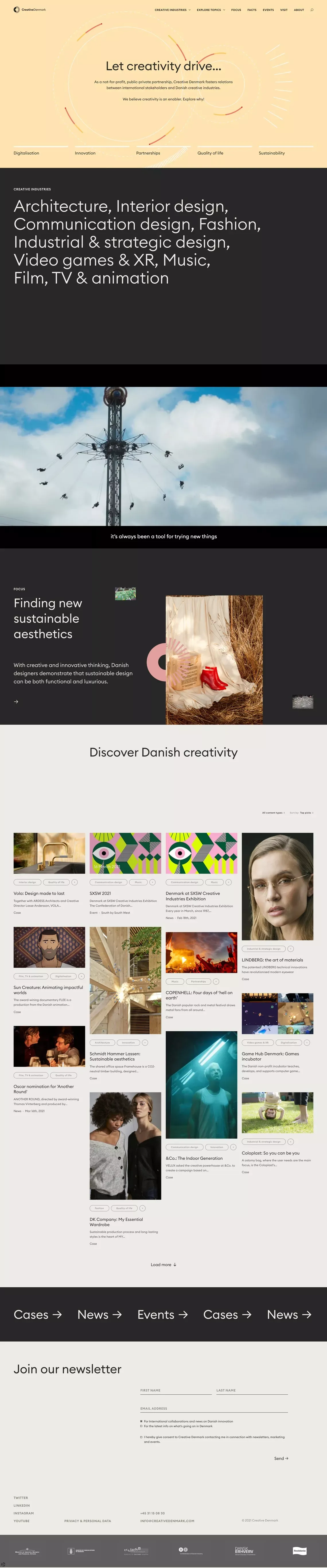 Creative Denmark – creativity as an enabler - Creative Denmark - Other design